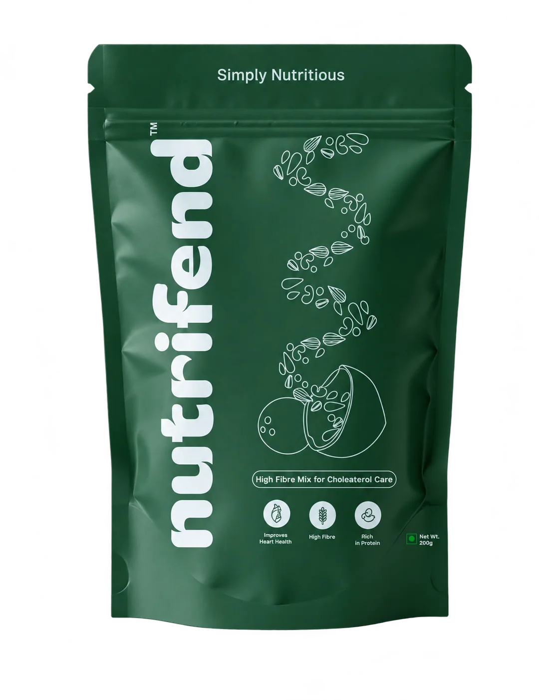 Nutrifend · Fibre-rich packaging